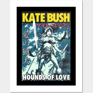 Hounds of Love Kate Bush Comic Posters and Art